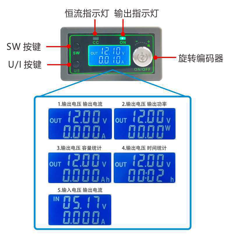 50V20A 1000W numerical control - Step Down Dc Power Supply Module 1000W ulasan dan harga
